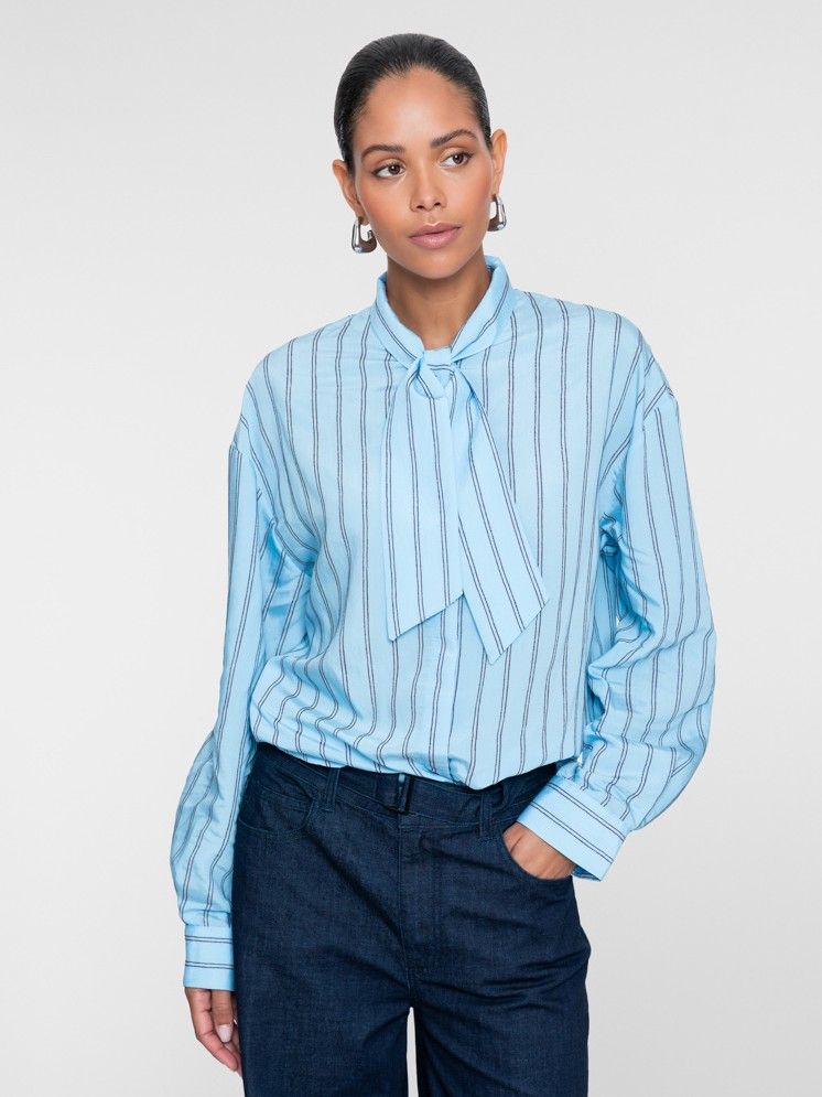 GEISHA - BLOUSE - Blauw