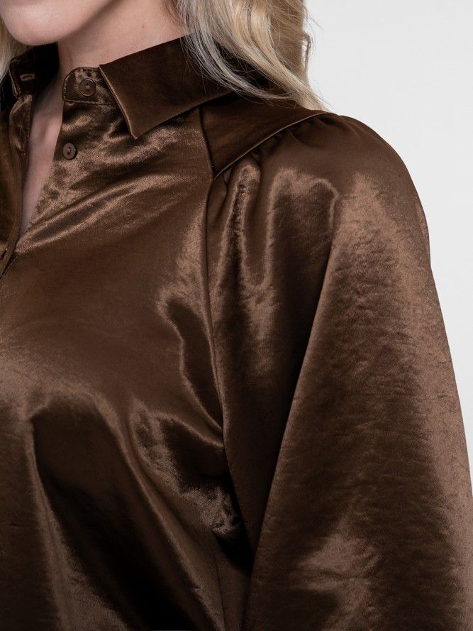 GEISHA - BLOUSE - Bruin