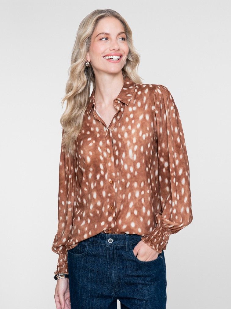GEISHA - BLOUSE - Beige