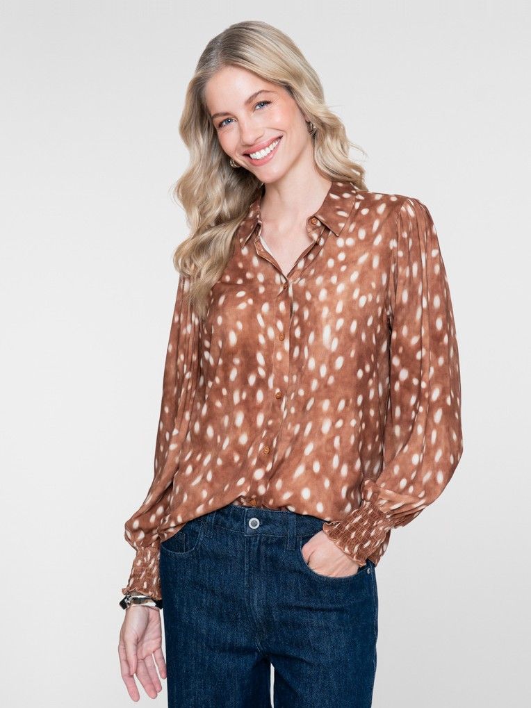 GEISHA - BLOUSE - Beige