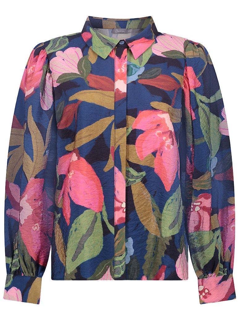 GEISHA - BLOUSE - Blauw