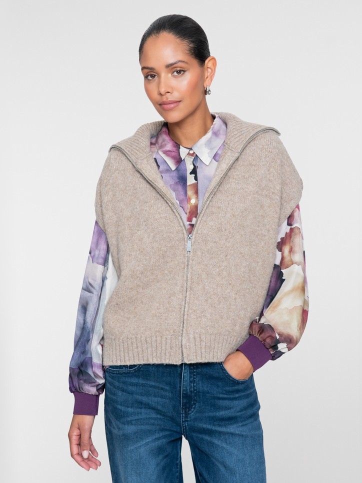 GEISHA - VEST - Beige