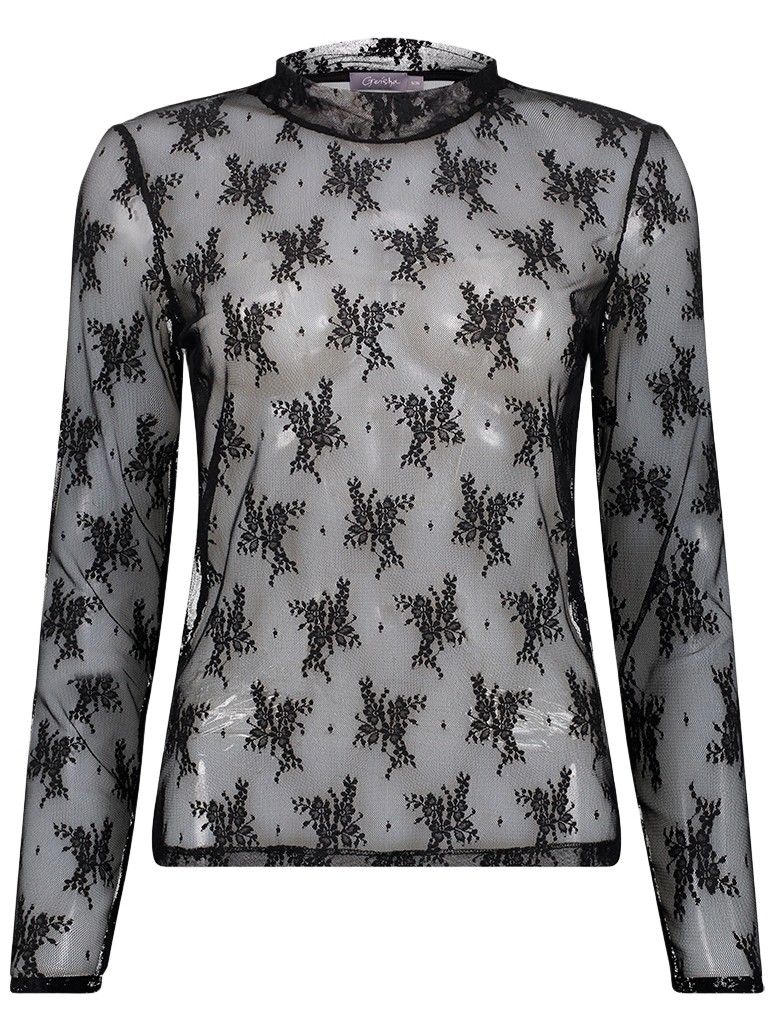 GEISHA - BLOUSE - Zwart