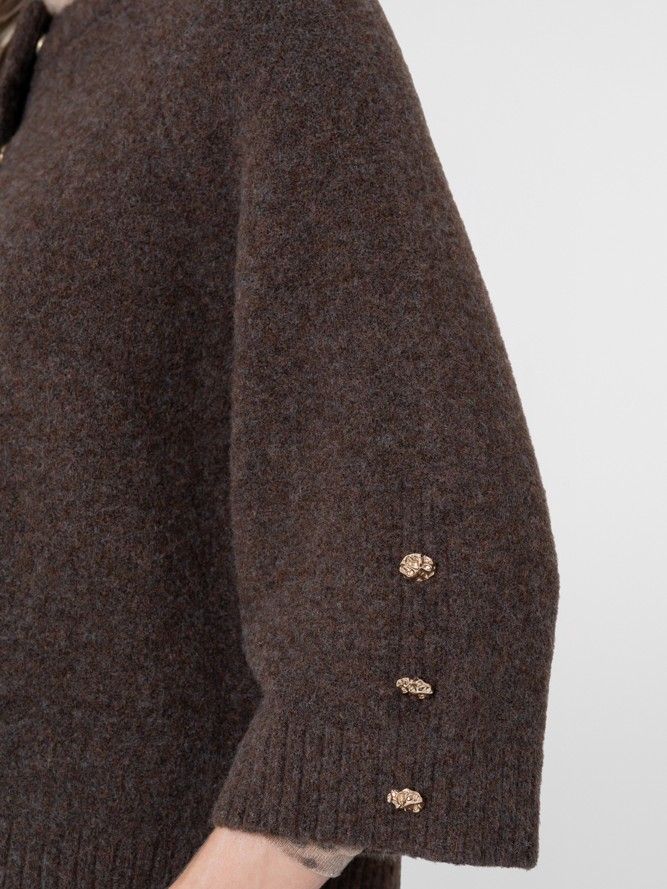 GEISHA - VEST - Bruin
