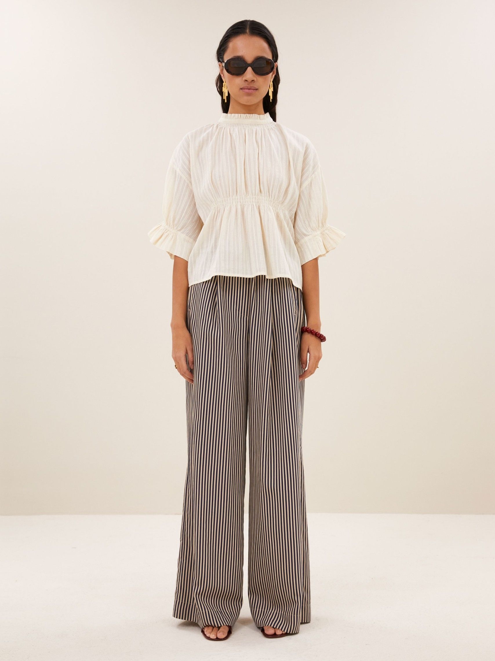 BY-BAR - BLOUSE - Beige