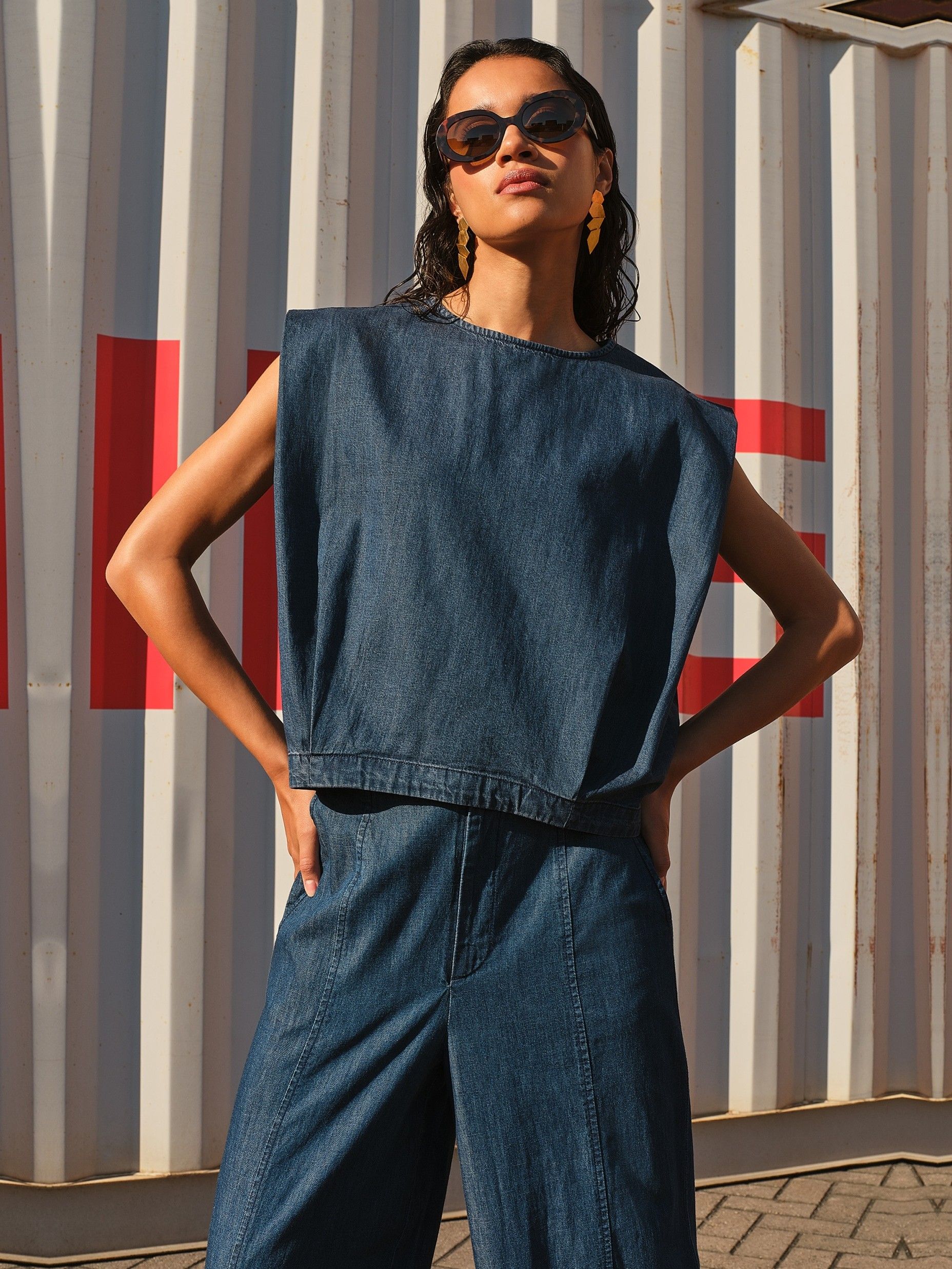 BY-BAR - SHIRT - Blauw