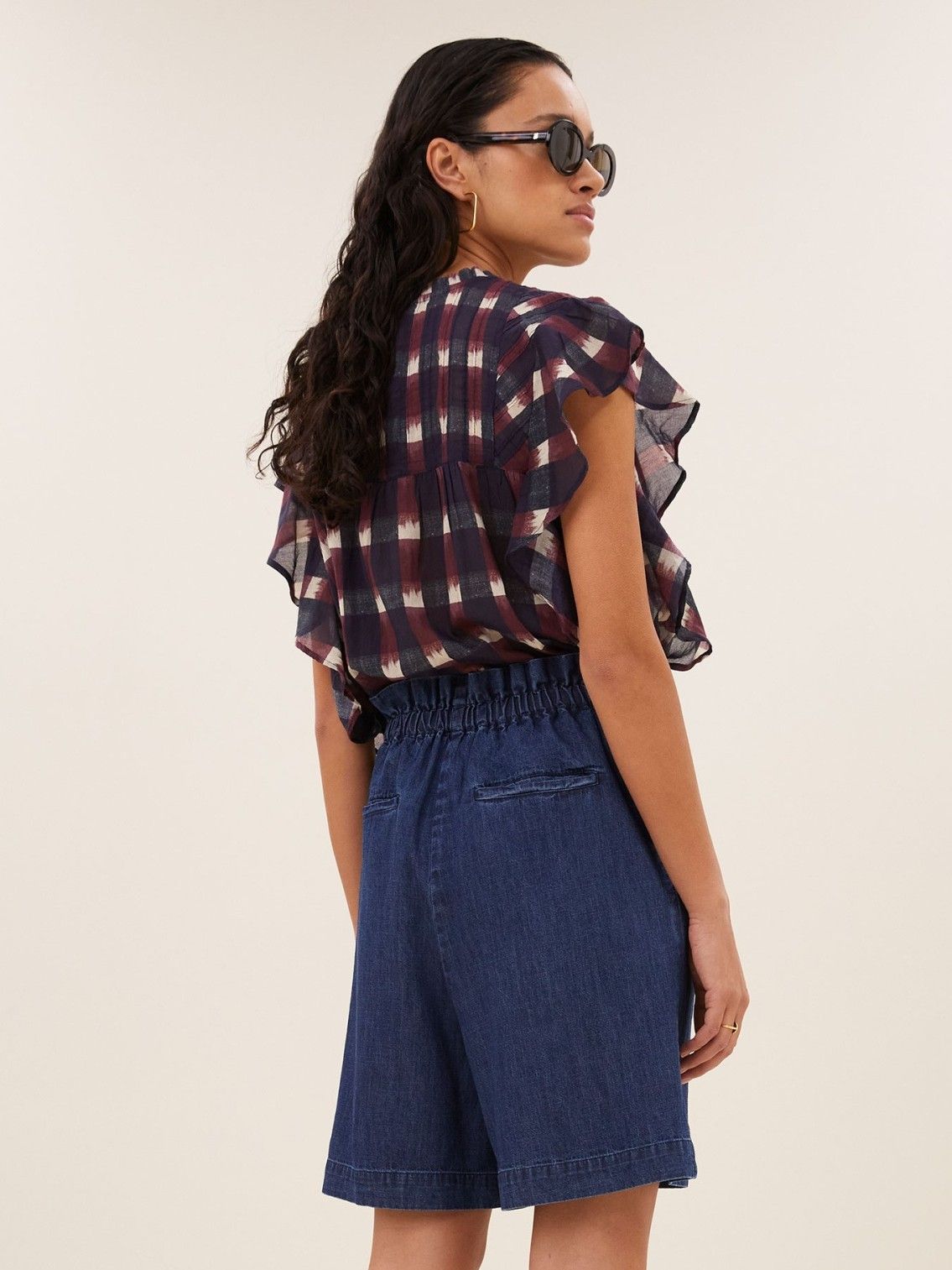 BY-BAR - BLOUSE - Rood