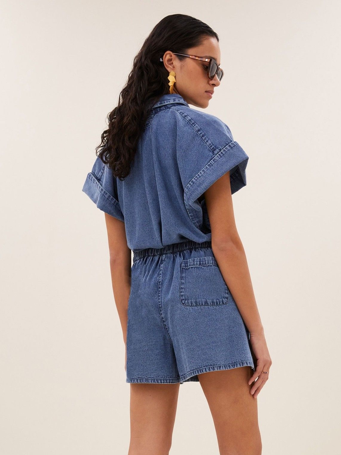 BY-BAR - BLOUSE - Blauw