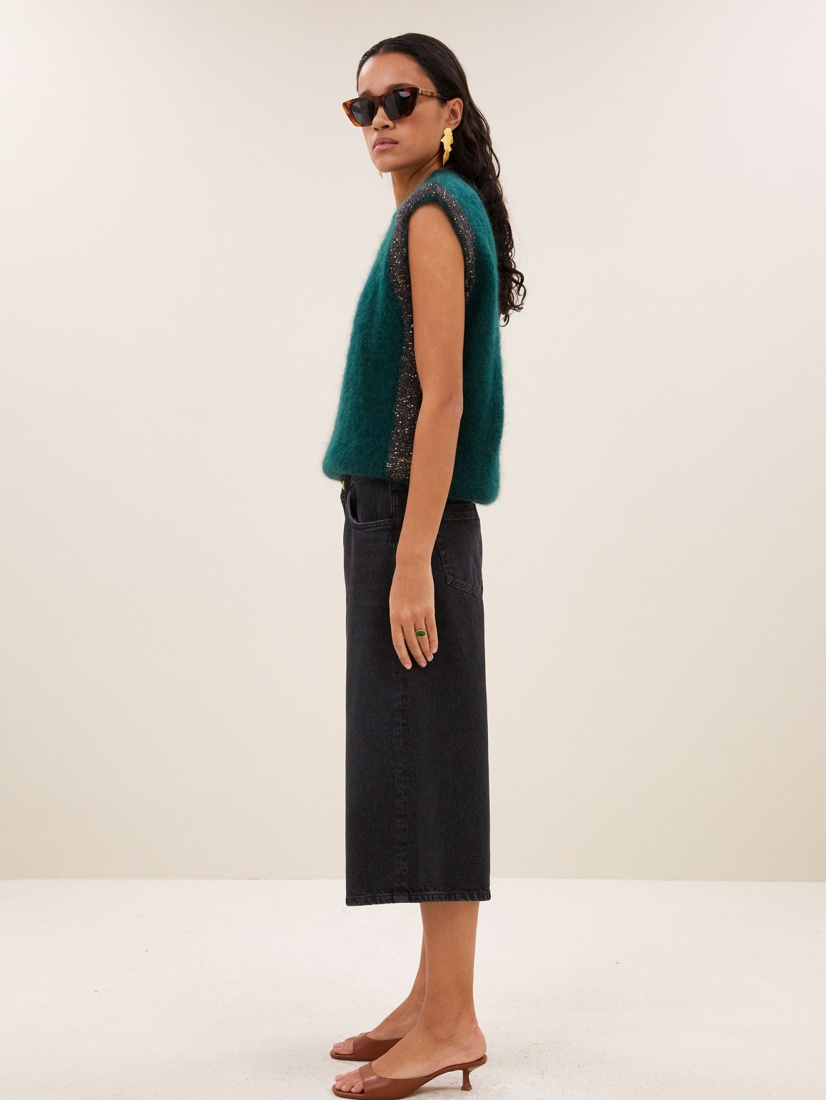 BY-BAR - BROEK - Zwart