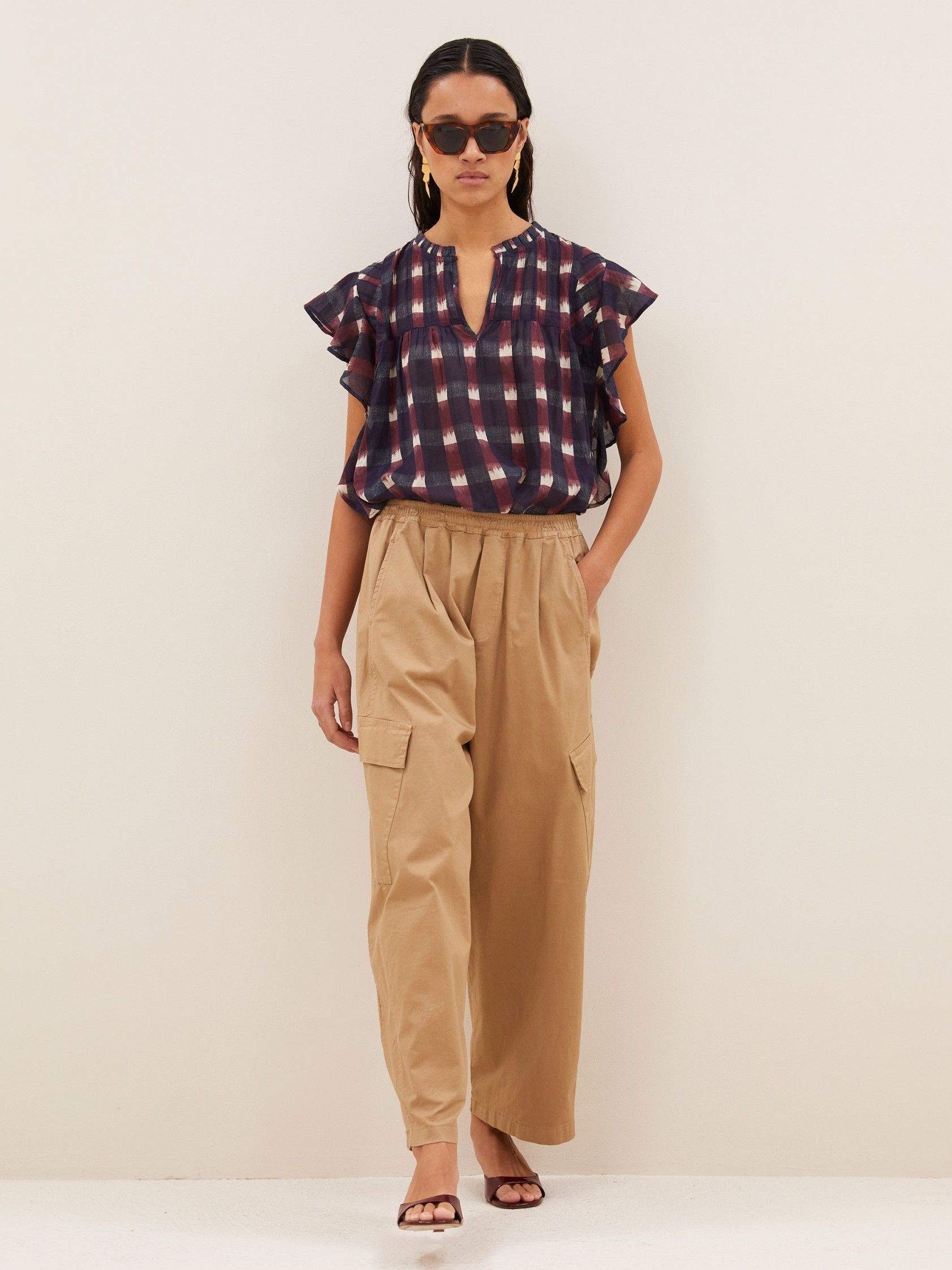 BY-BAR - BROEK - Bruin