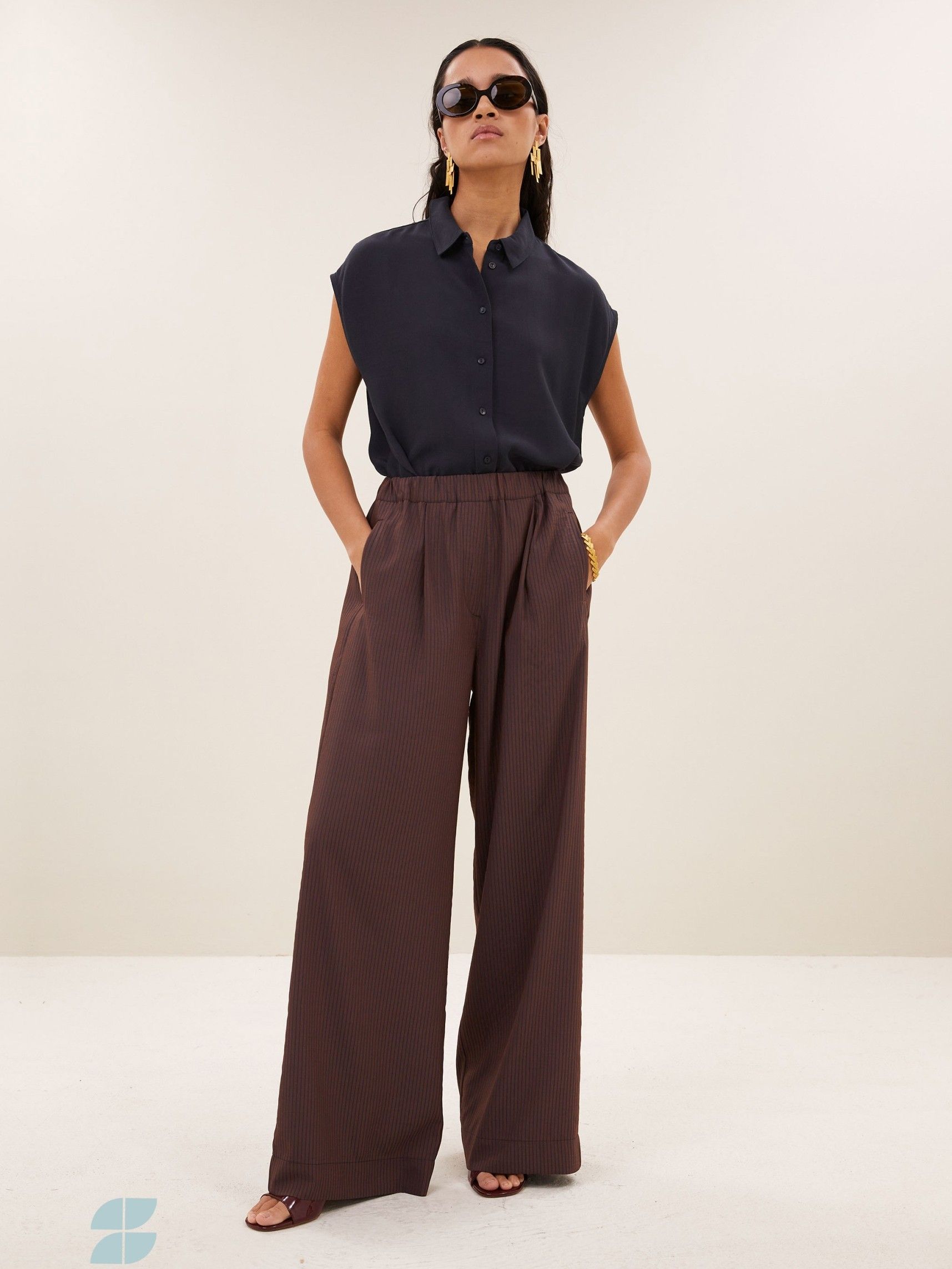 BY-BAR - BROEK - Bruin