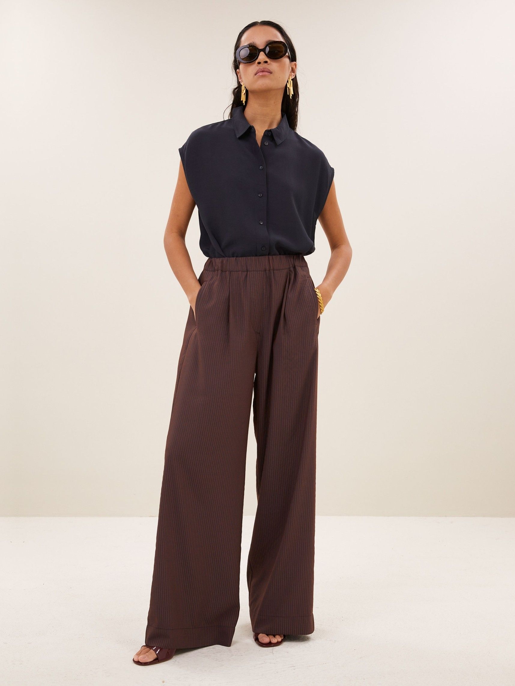 BY-BAR - BROEK - Bruin