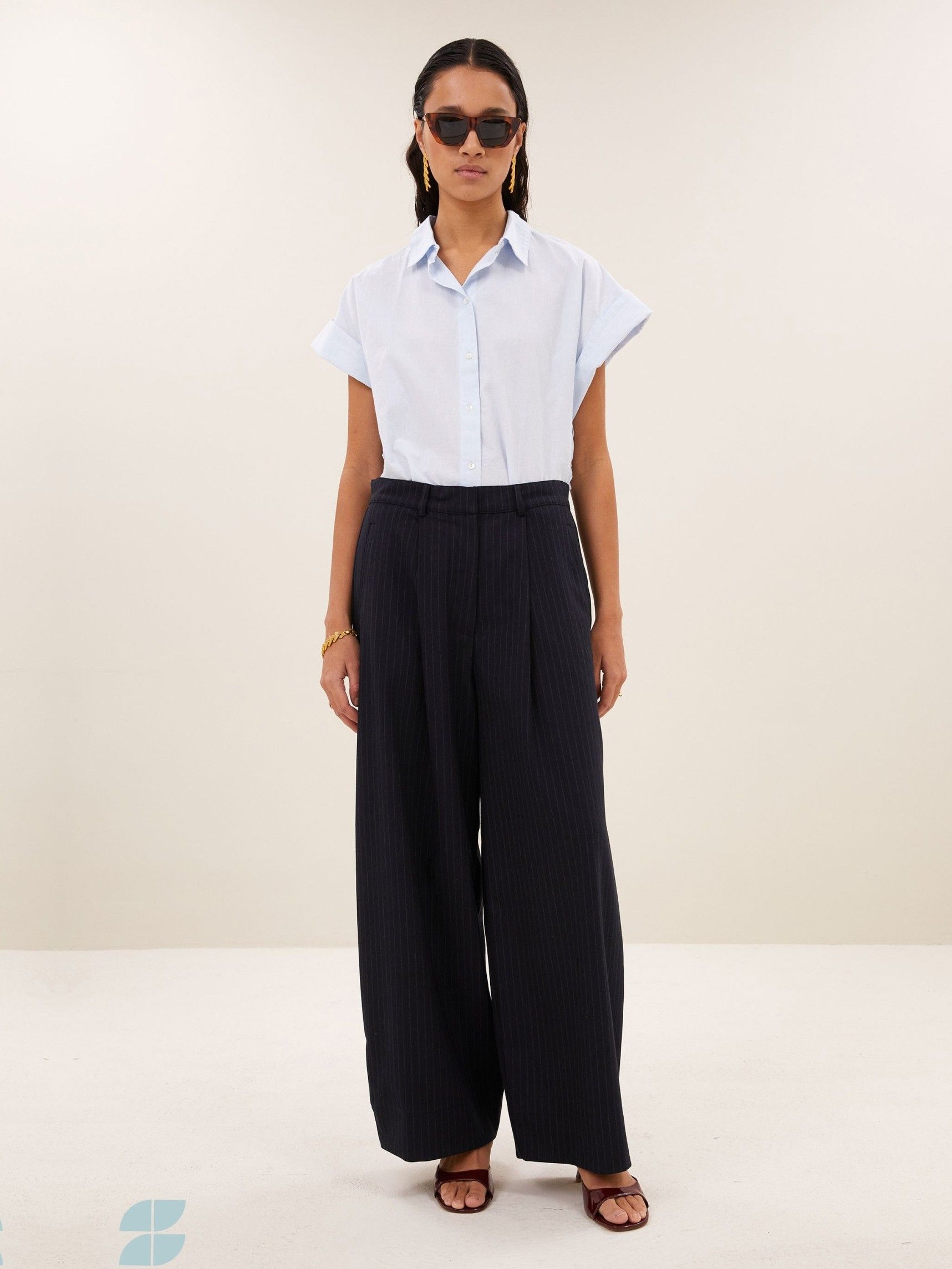 BY-BAR - BROEK - Blauw