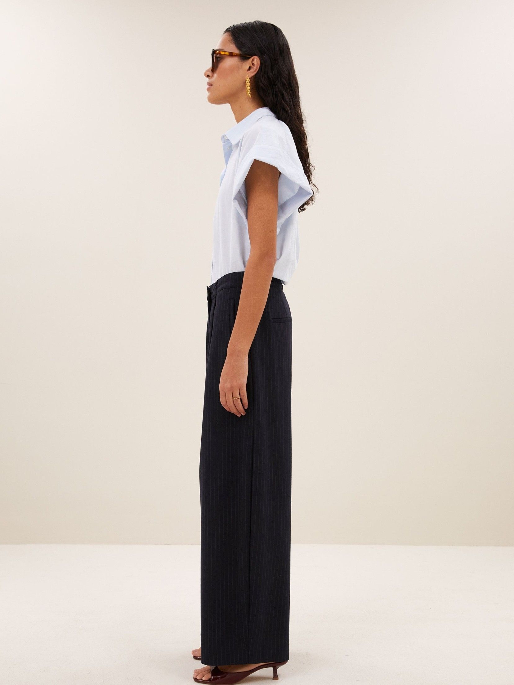 BY-BAR - BROEK - Blauw