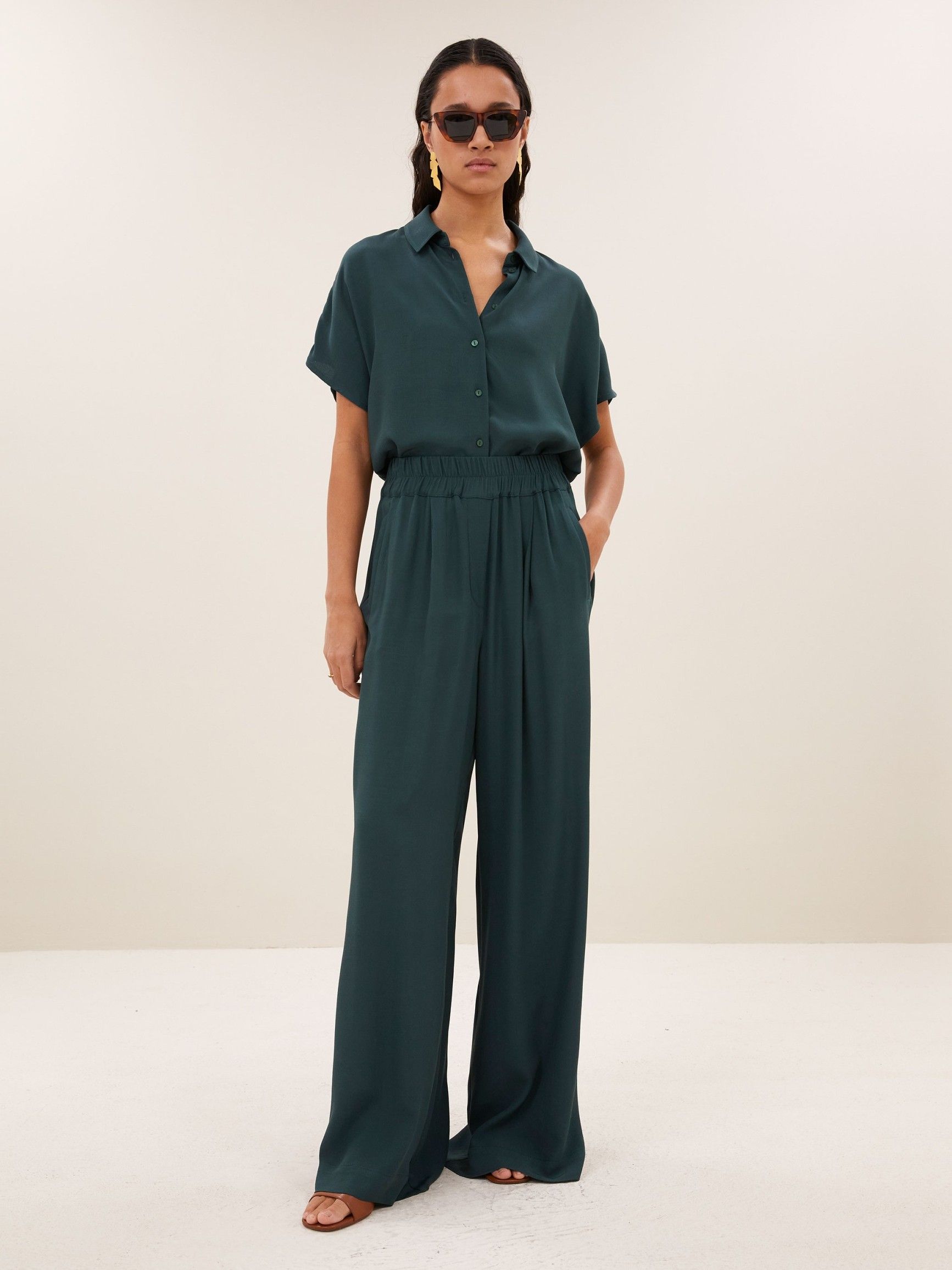 BY-BAR - BLOUSE - Groen