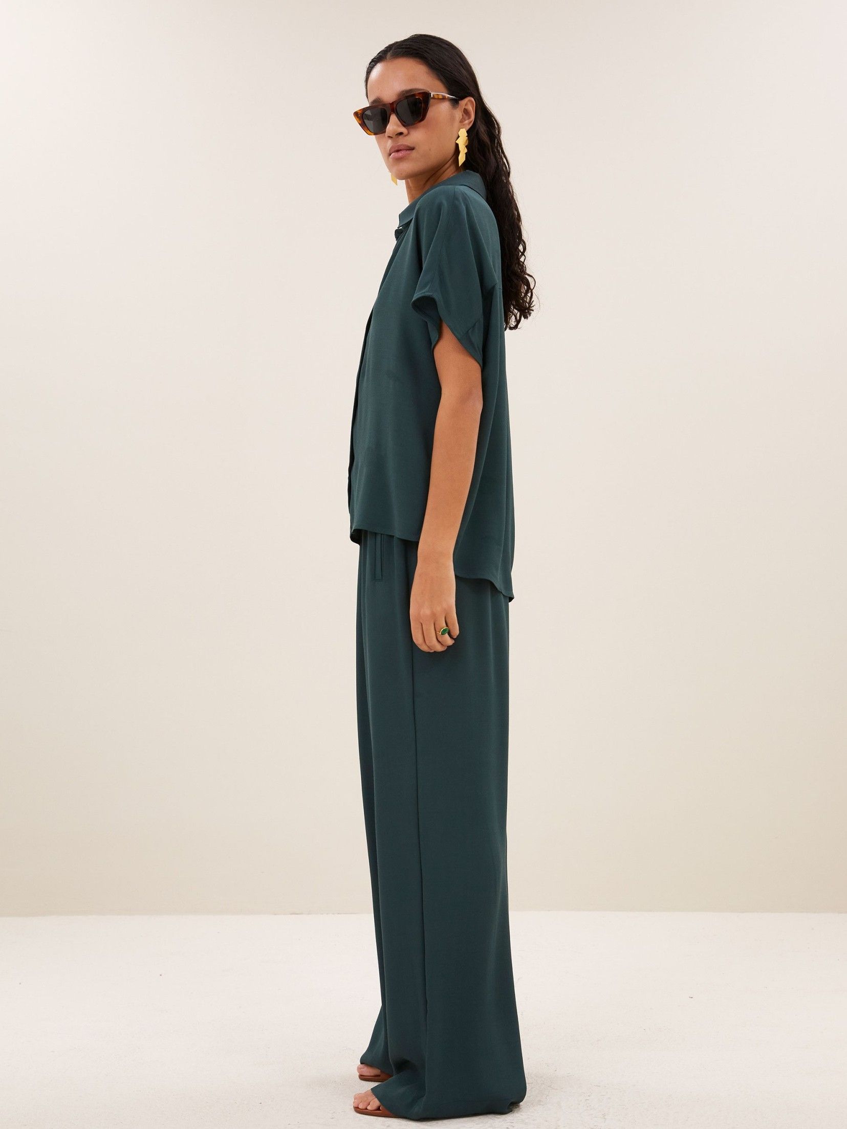BY-BAR - BLOUSE - Groen