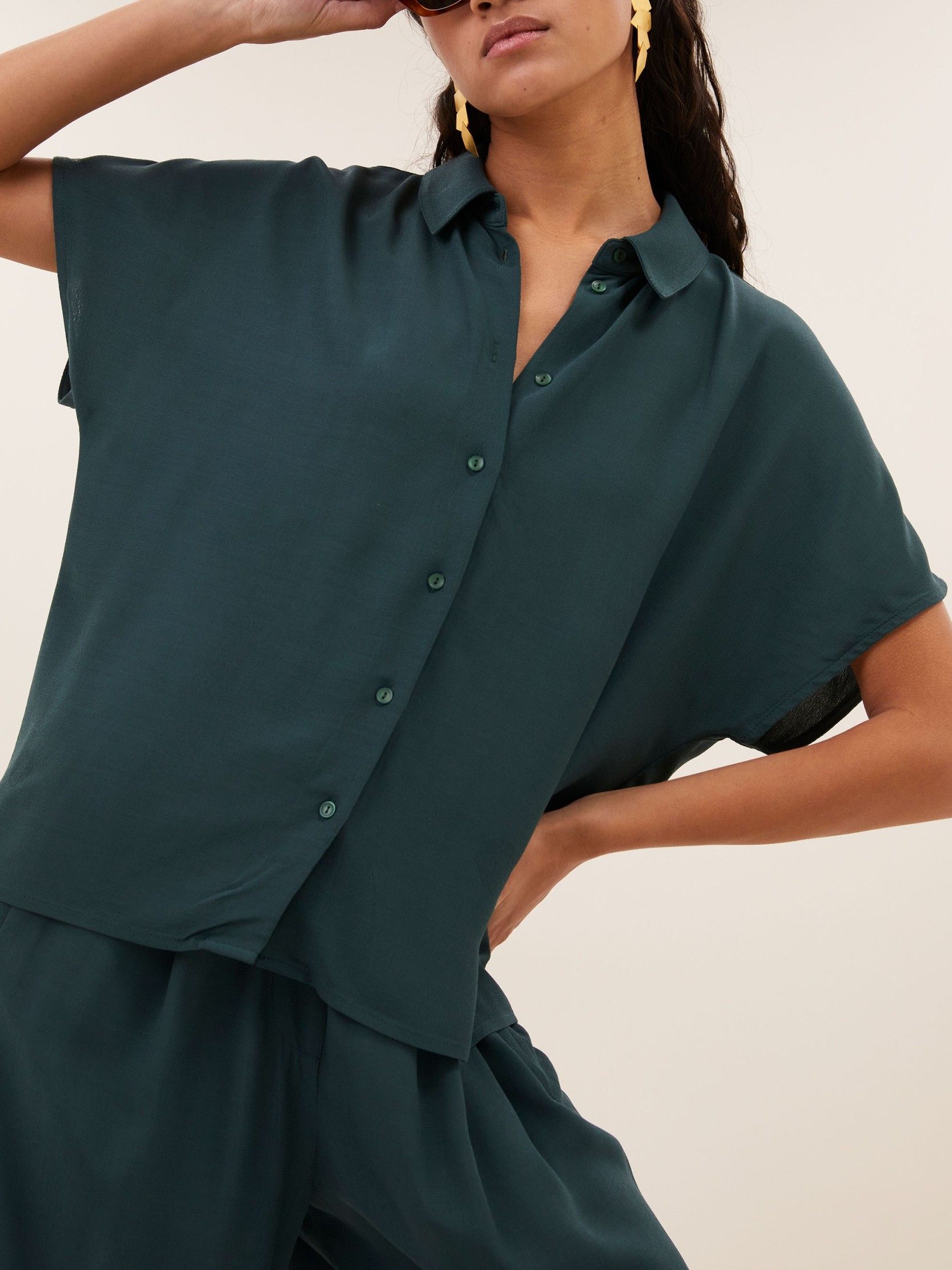 BY-BAR - BLOUSE - Groen