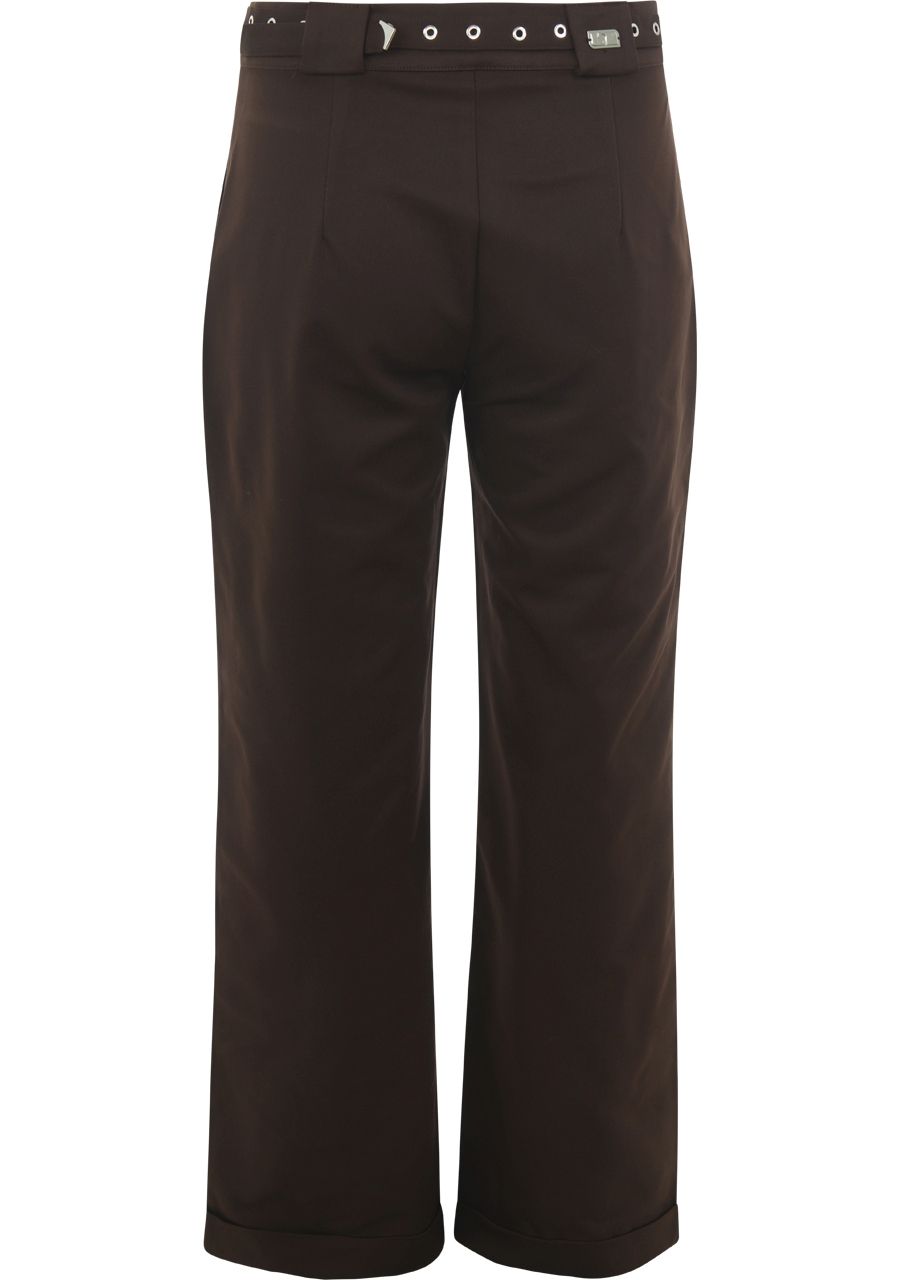 LAAGAM - BROEK - Bruin