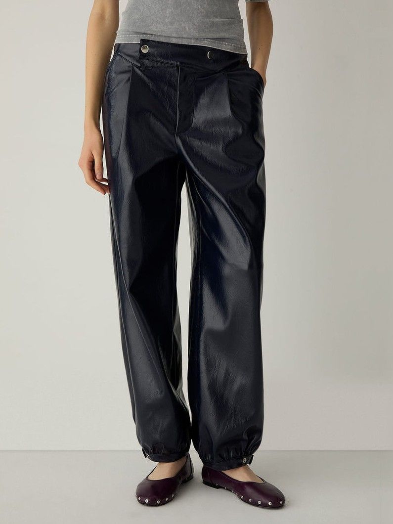 LAAGAM - BROEK - Blauw