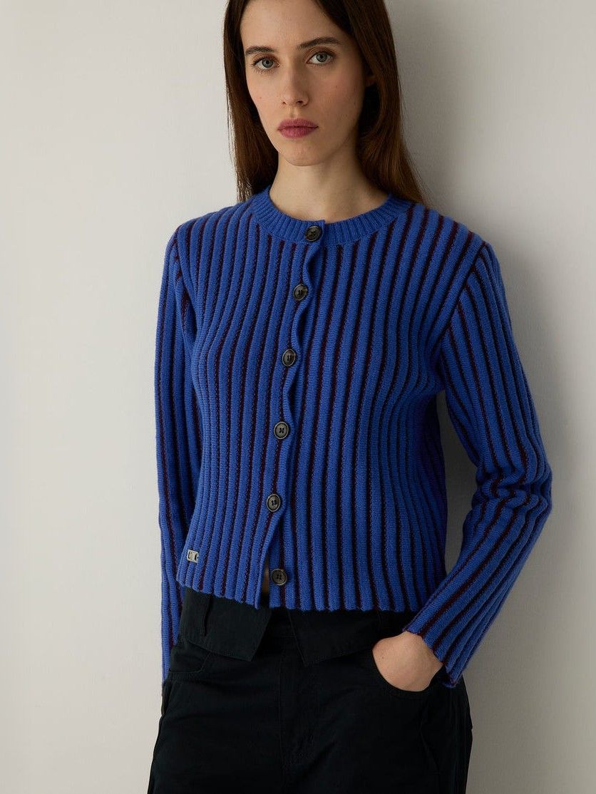 LAAGAM - VEST - Blauw