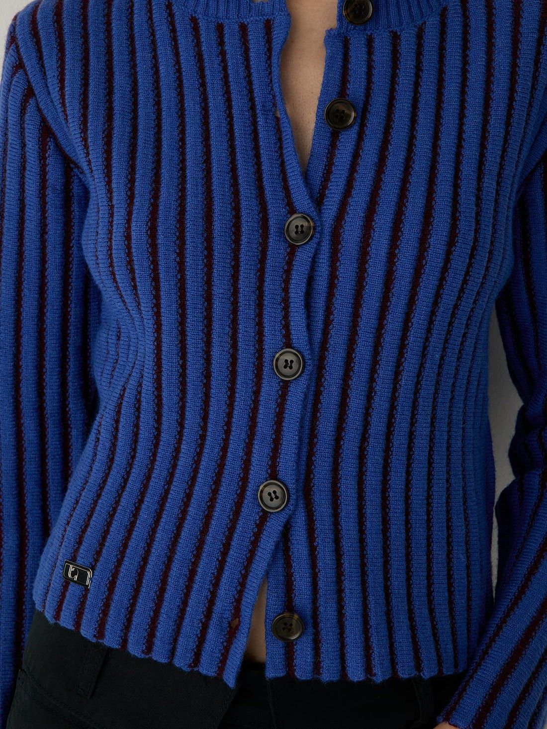 LAAGAM - VEST - Blauw
