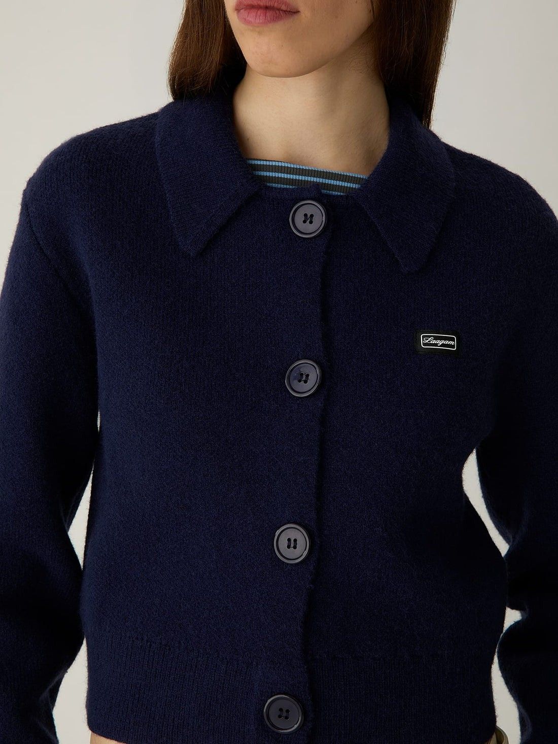 LAAGAM - VEST - Blauw