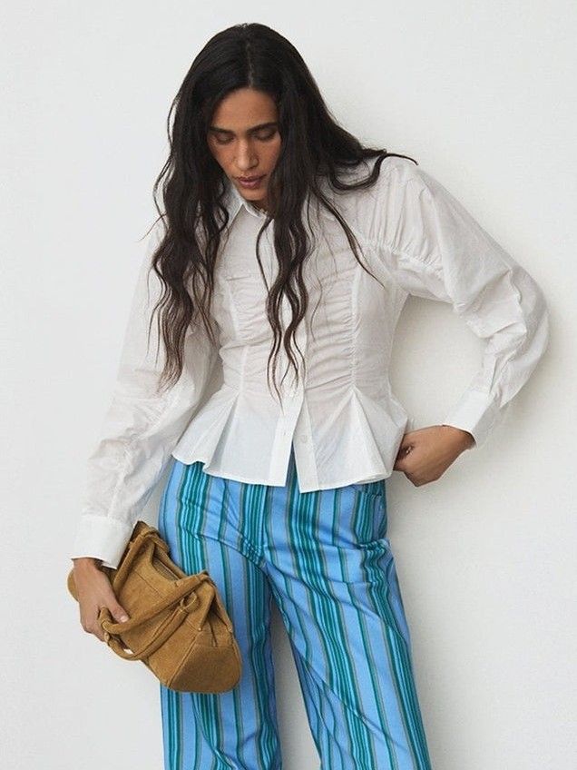 LAAGAM - BLOUSE - Wit