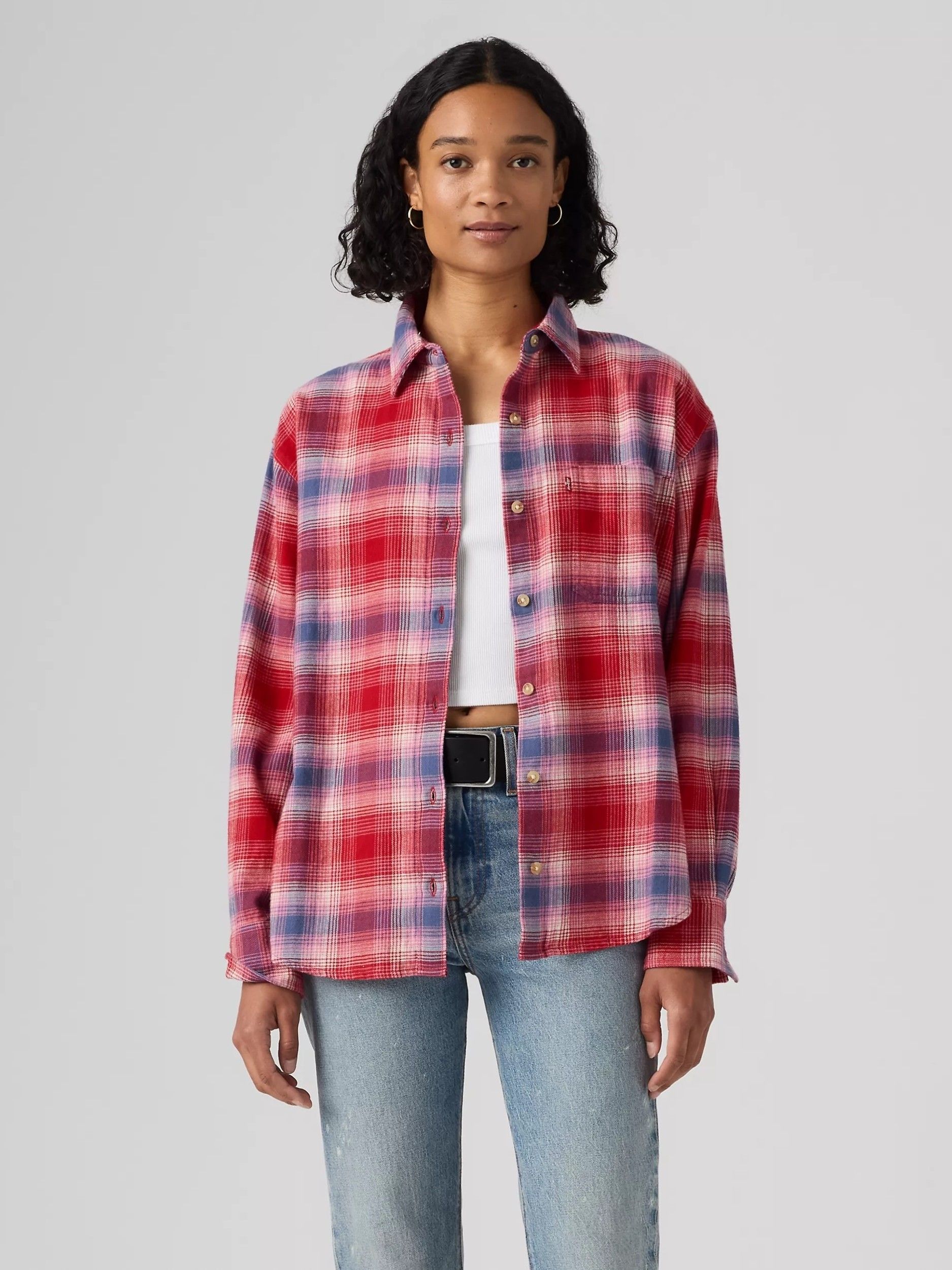 LEVI'S - BLOUSE - Rood
