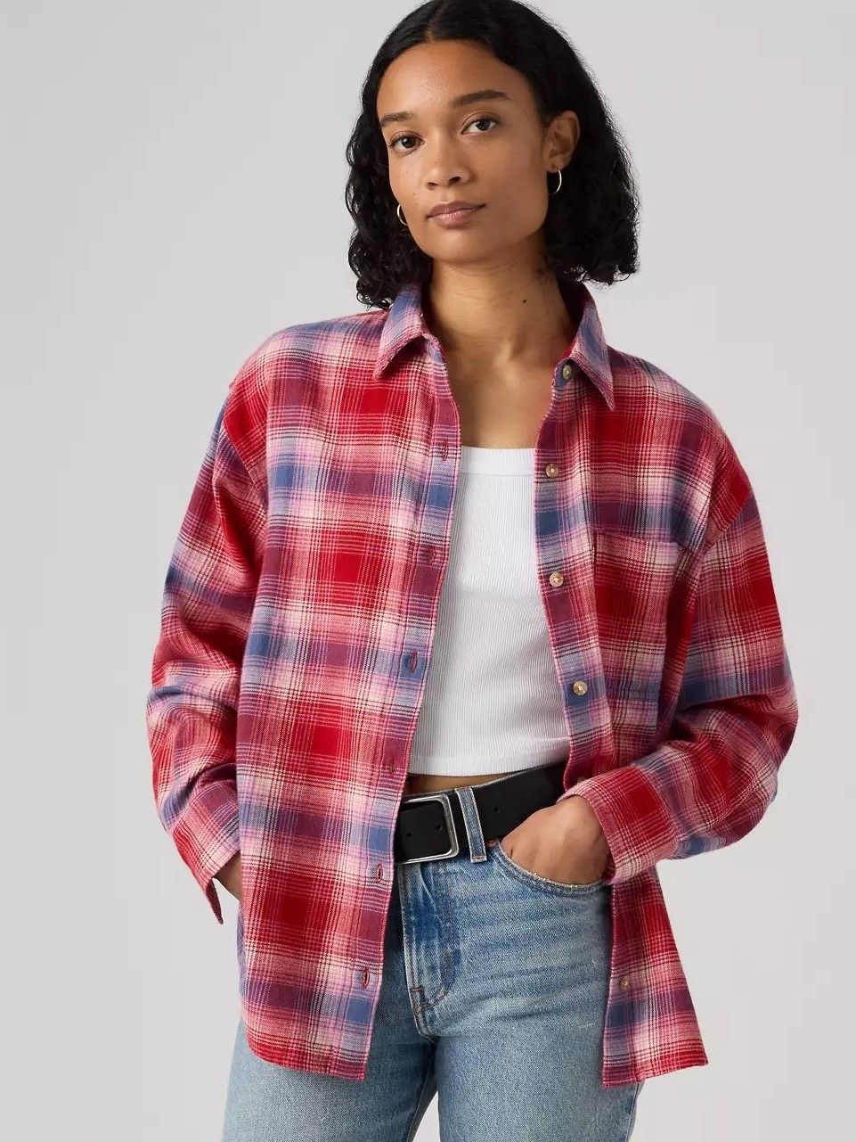 LEVI'S - BLOUSE - Rood