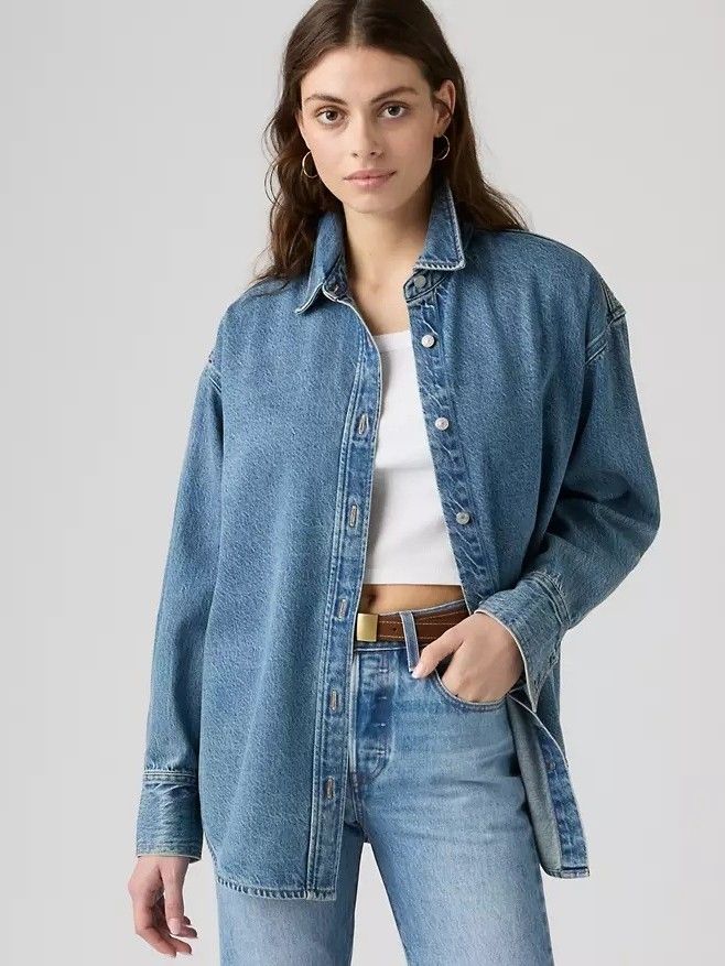 LEVI'S - BLOUSE - Blauw