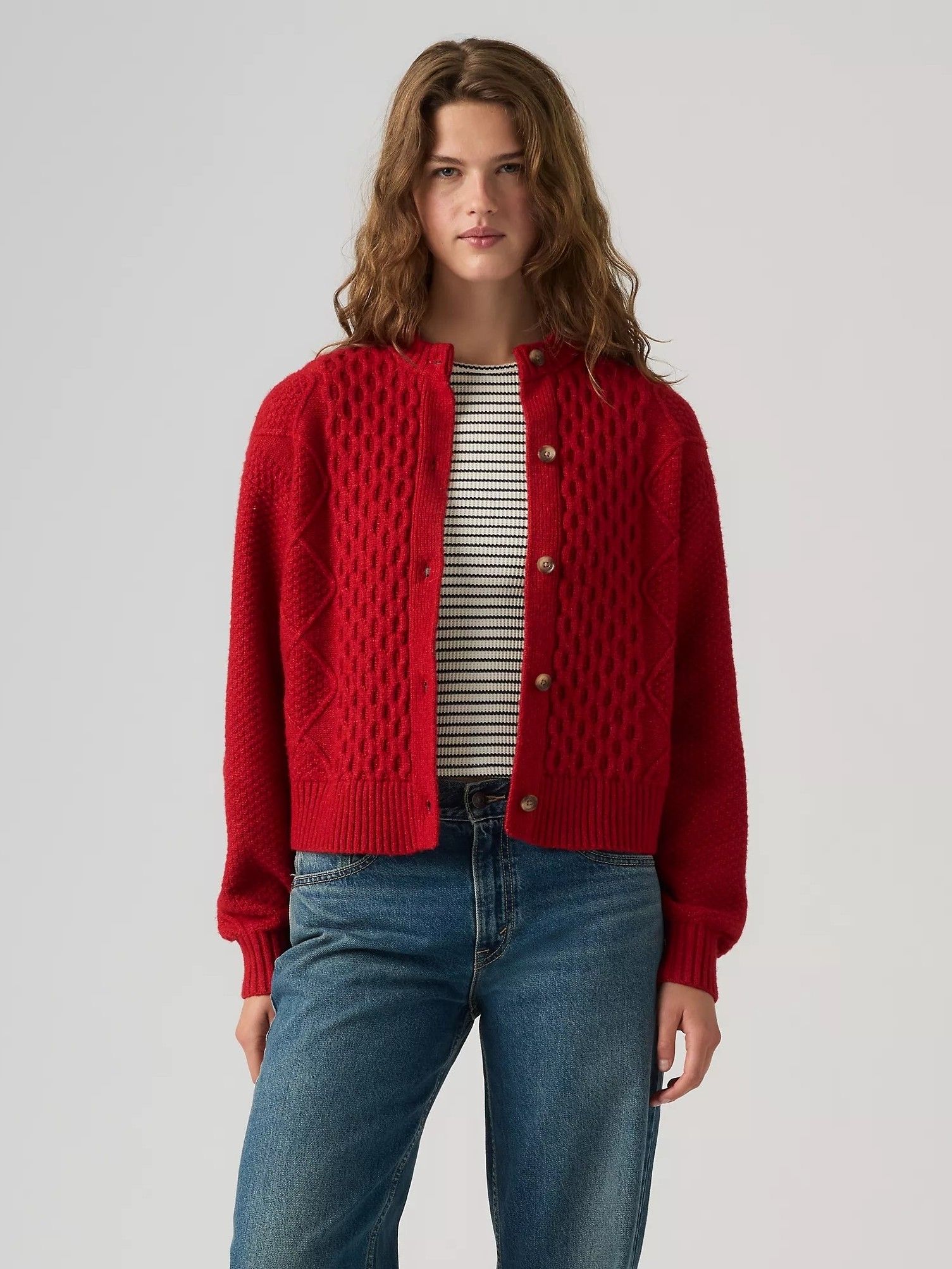 LEVI'S - VEST - Rood
