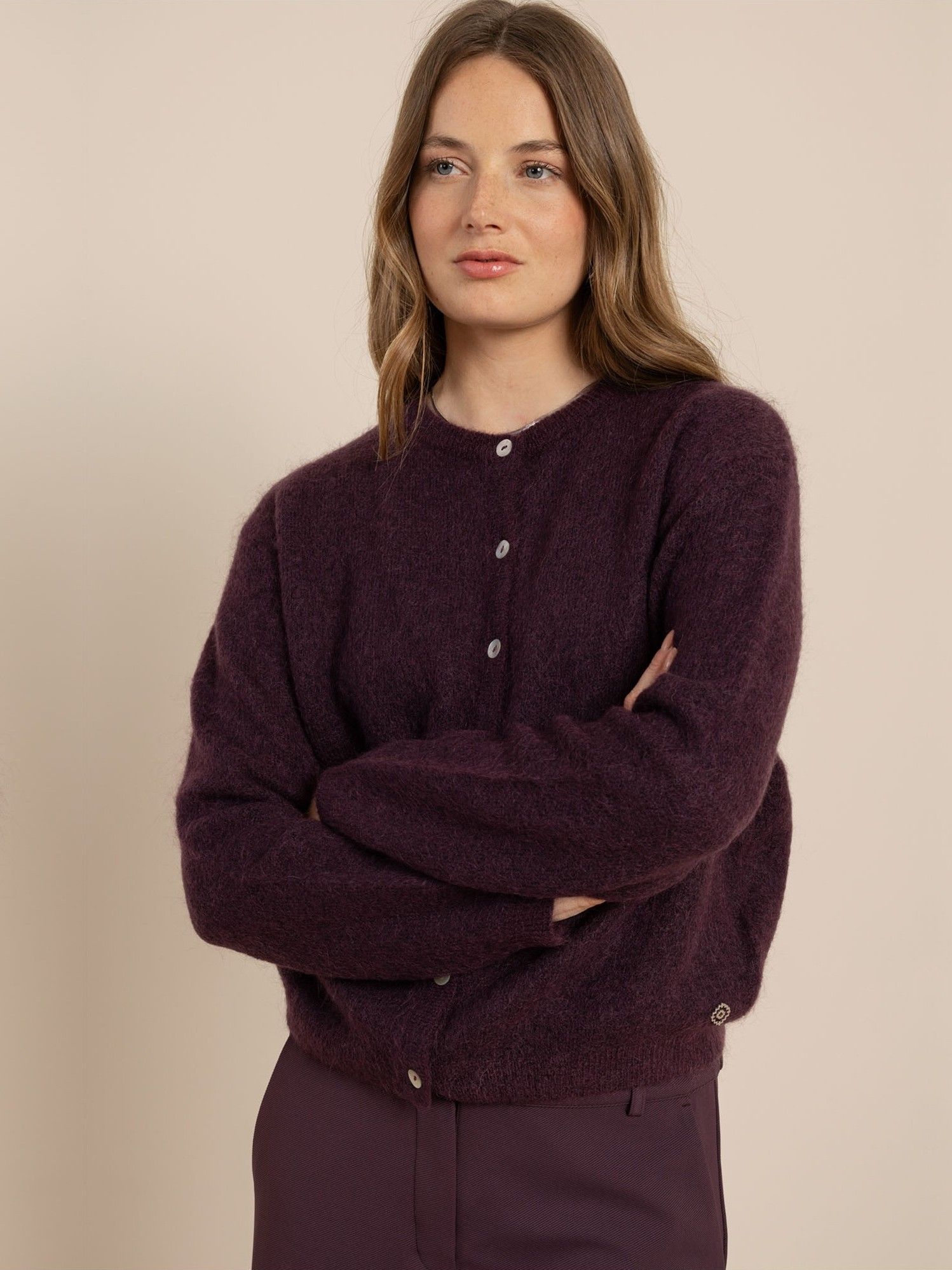 STUDIO ANNELOES - VEST - Paars