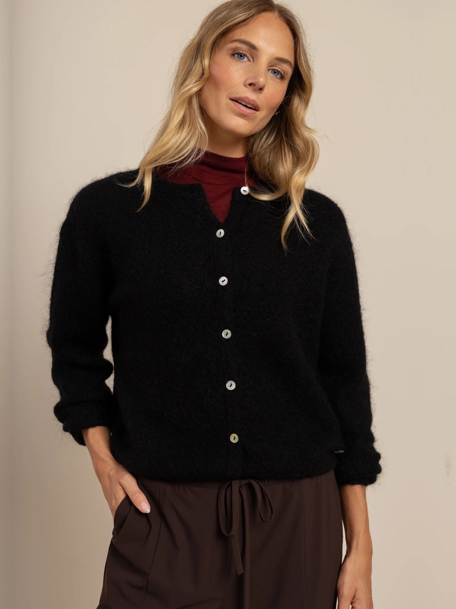 STUDIO ANNELOES - VEST - Zwart