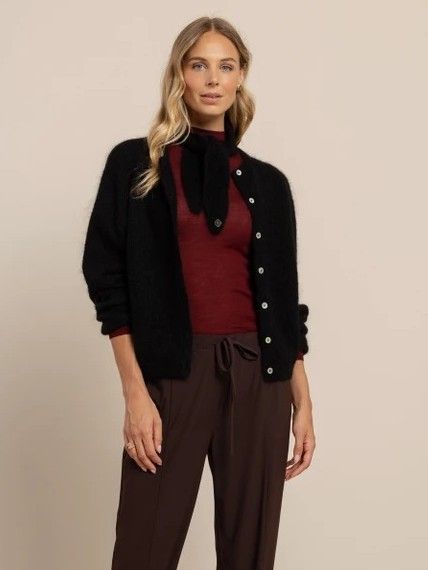 STUDIO ANNELOES - VEST - Zwart