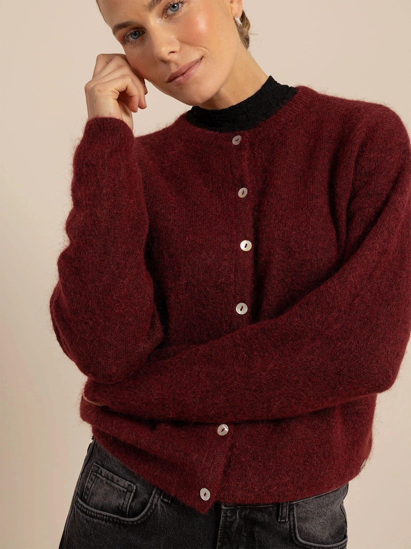 STUDIO ANNELOES - VEST - Rood