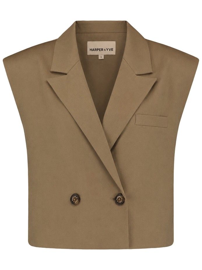 HARPER & YVE - GILET - Groen