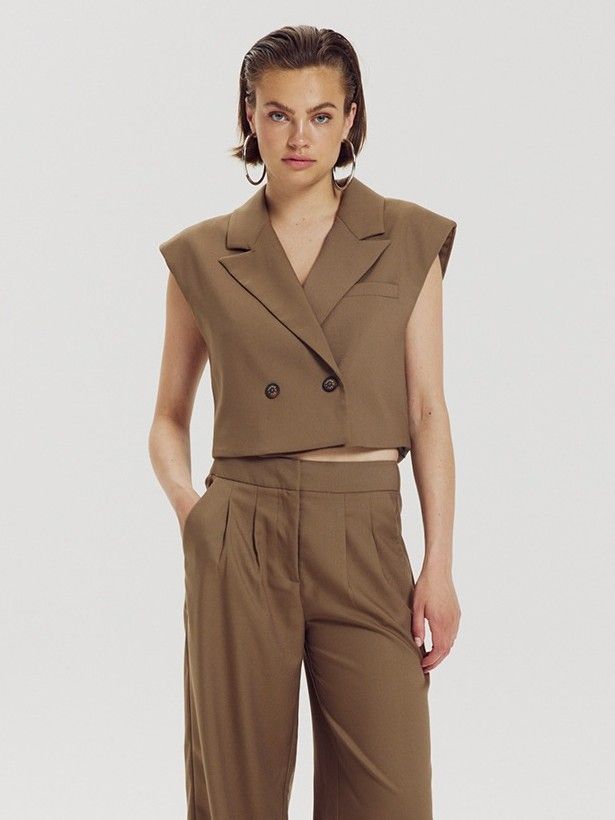 HARPER & YVE - GILET - Groen
