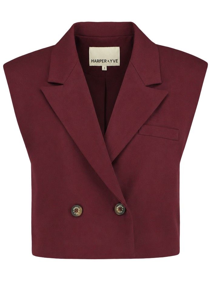 HARPER & YVE - GILET - Rood