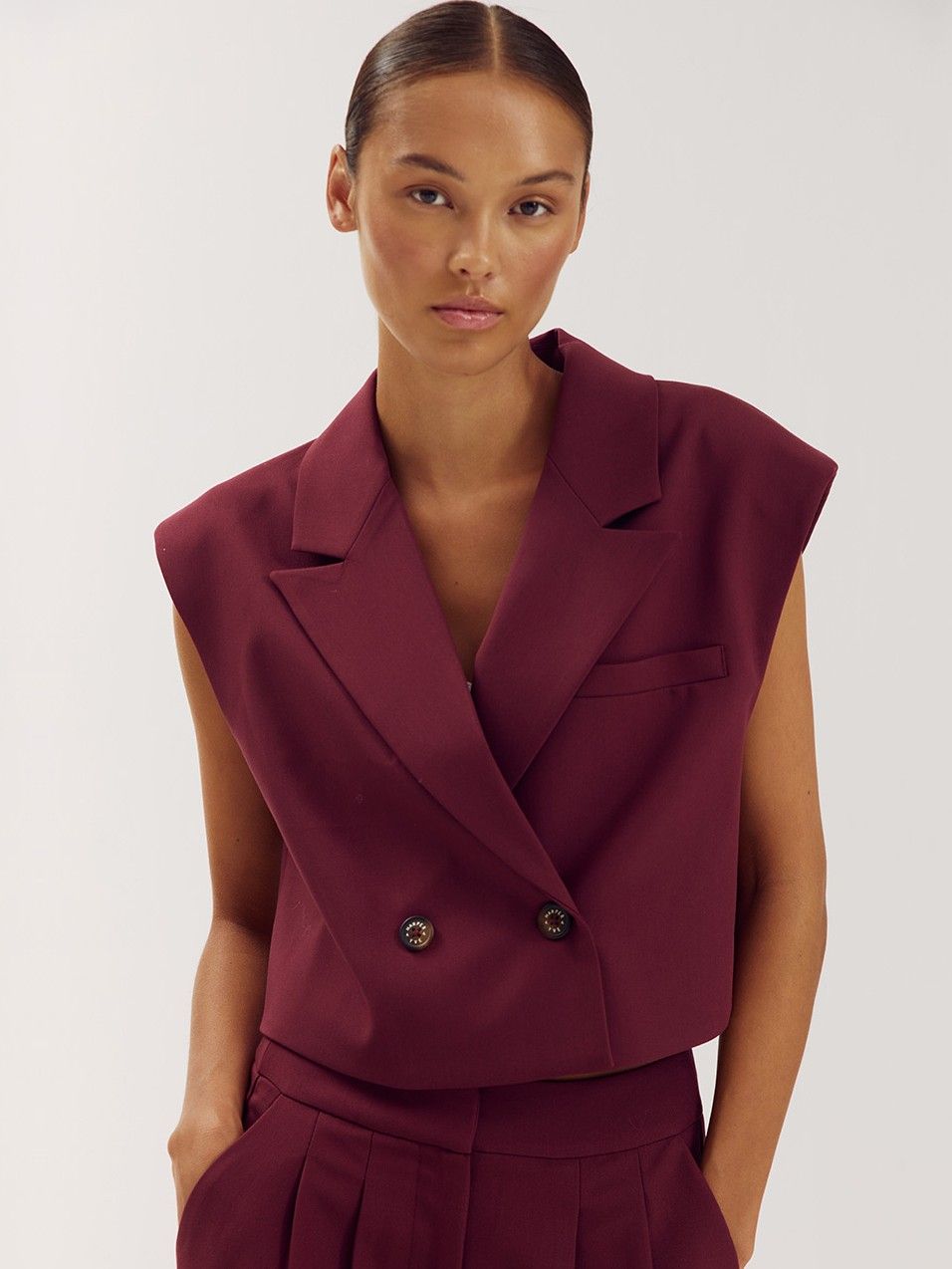 HARPER & YVE - GILET - Rood