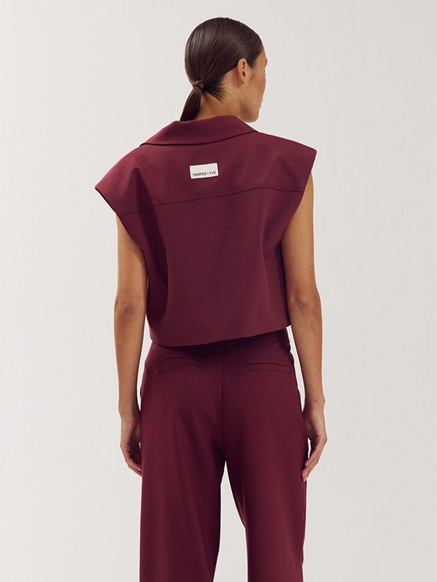 HARPER & YVE - GILET - Rood