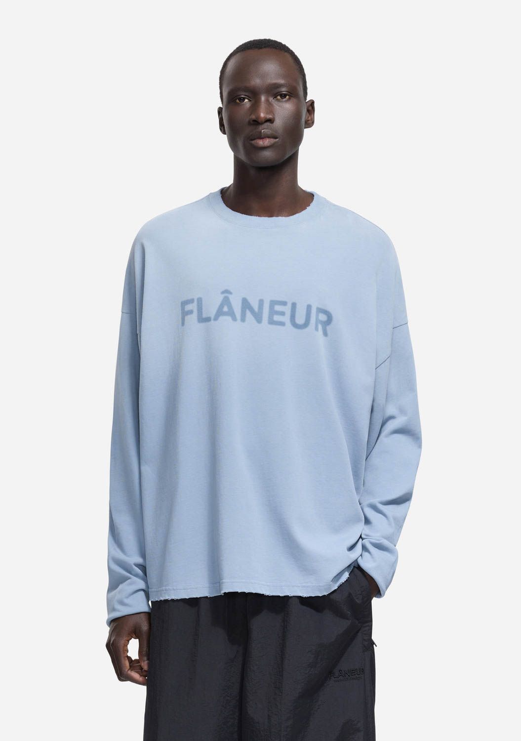 FLANEUR - TSHIRT - Blauw