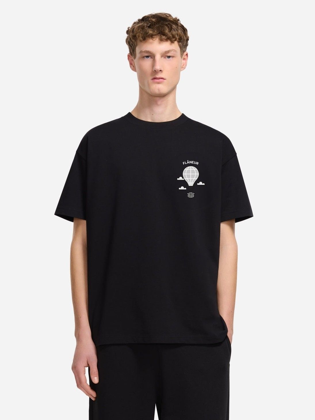 FLANEUR - TSHIRT - Zwart