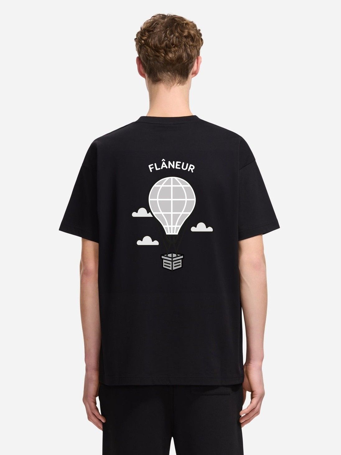 FLANEUR - TSHIRT - Zwart