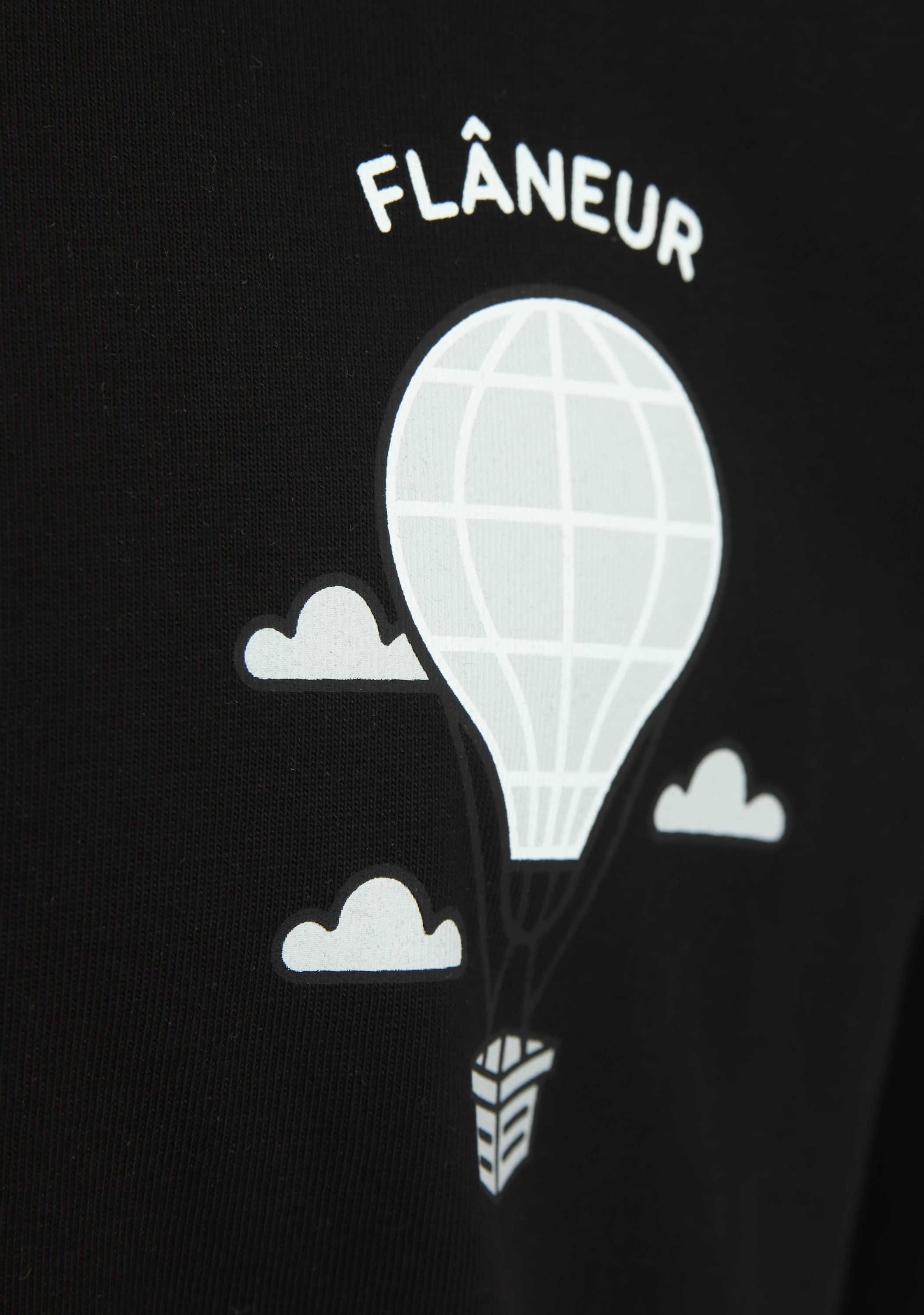 FLANEUR - TSHIRT - Zwart