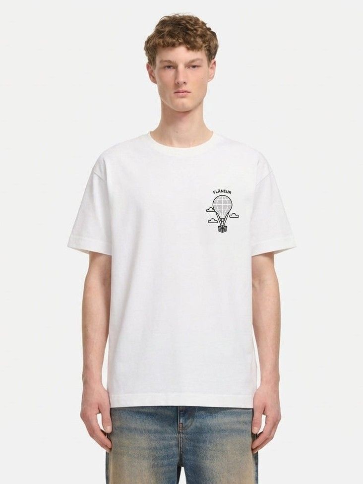 FLANEUR - TSHIRT - Wit