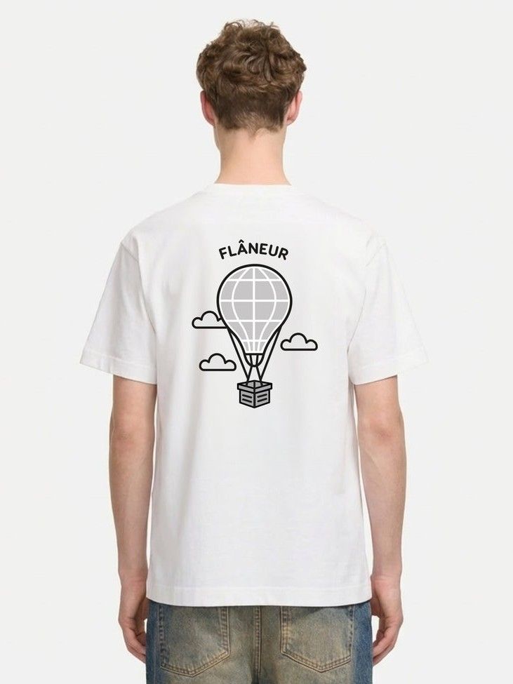 FLANEUR - TSHIRT - Wit