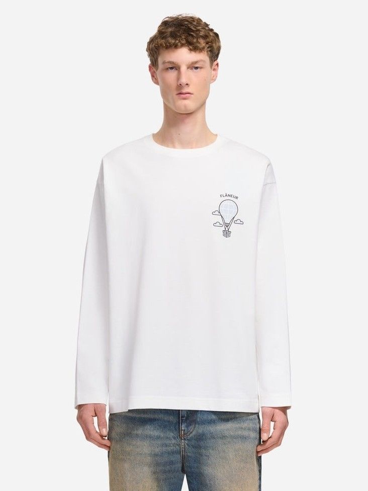FLANEUR - TSHIRT - Wit
