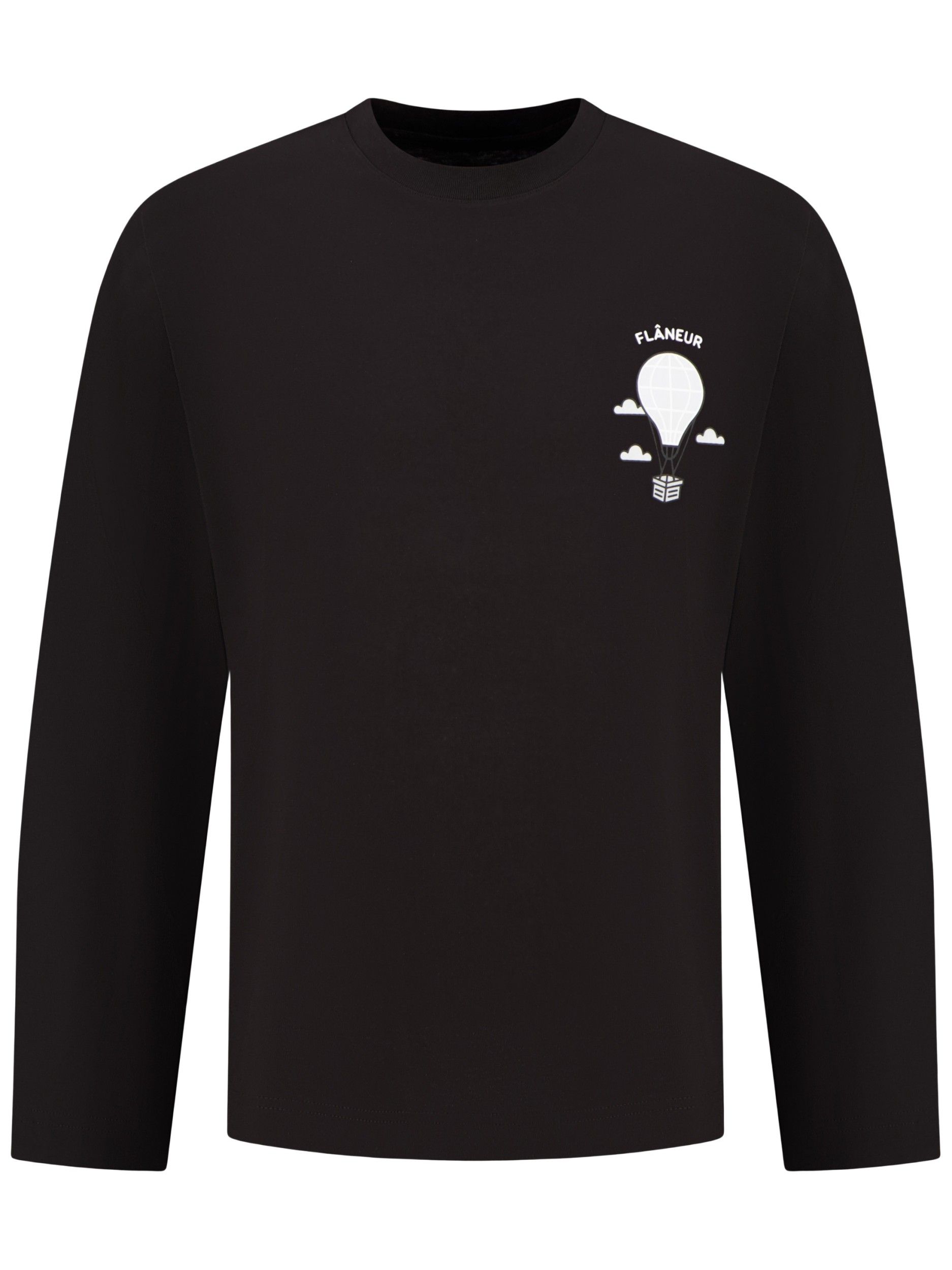 FLANEUR - TSHIRT - Zwart