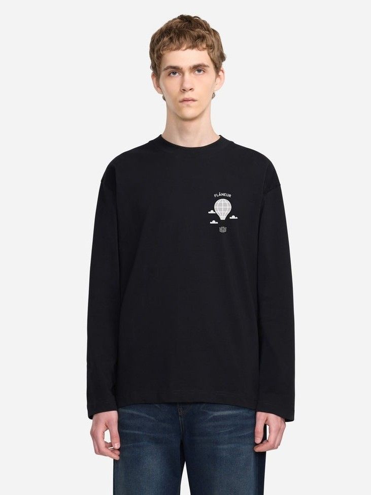 FLANEUR - TSHIRT - Zwart