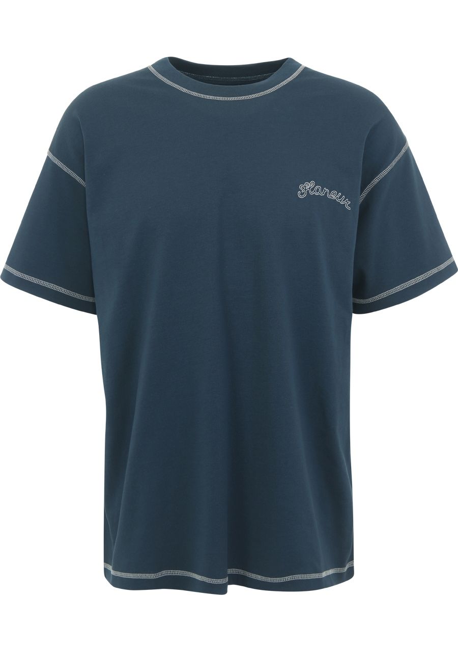 FLANEUR - TSHIRT - Blauw